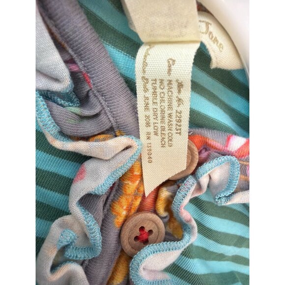 Matilda Jane Once Upon A Time Quizzical Striped/Floral Tunic Baby Girl Long Slee - Picture 4 of 4